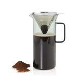 zaparzacz przelewowy pour over szary 1000ml