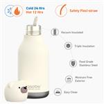 asobu butelka termiczna bestie bottle bear, 460ml