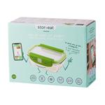 pojemnik smart szklany xs 370ml zielony