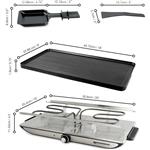 swissmar raclette geneva na 8osób, srebrne