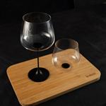splitglass - zestaw 2 czarnych kieliszków collio -