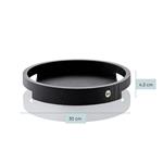 taca do serwowania aura, jesion czarny, średnica 3