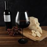splitglass - zestaw 2 czarnych kieliszków langhe -