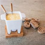 zestaw tapas fondue biały, poj. 200ml, dąb